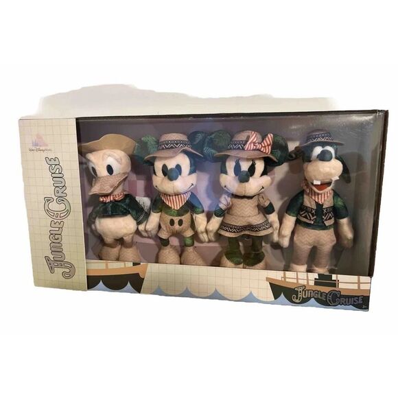 Jungle Cruise Walt Disney World 50th Anniversary Series Exclusive Plush New
